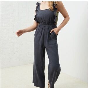 UpWest coastal cotton overall